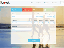 Tablet Screenshot of itravel.pt